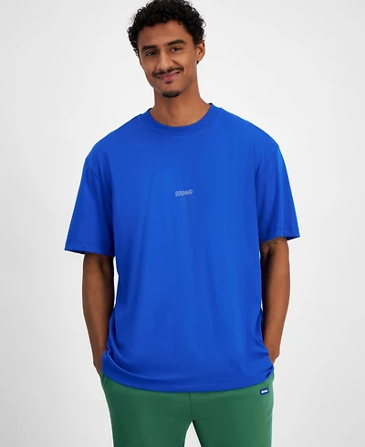 Hugo Boss Men's Nouveres Short Sleeve Crewneck Logo Graphic T-Shirt