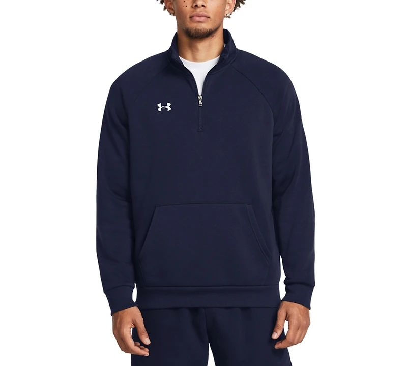 Under Armour Men's Rival Fleece Quarter-Zip Pullover