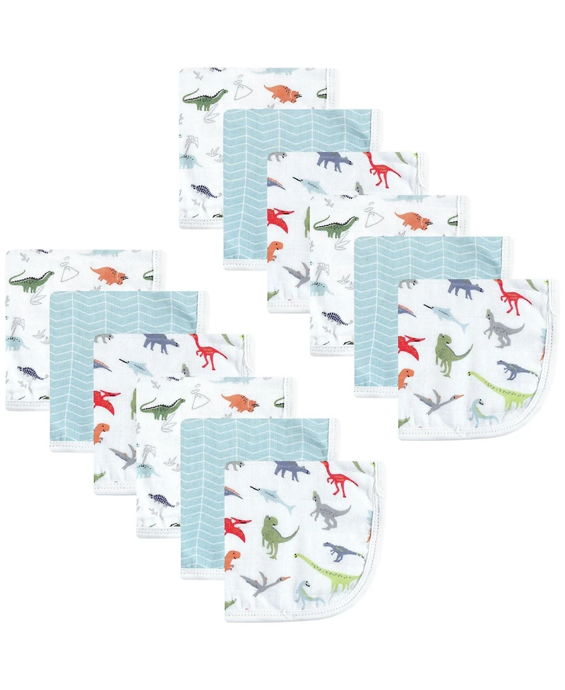 Hudson Baby Boys Soft Cotton Muslin Cleansing Cloths