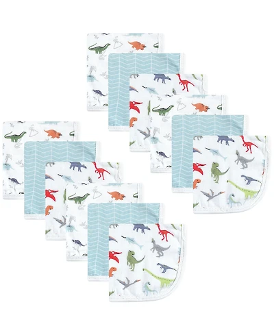 Hudson Baby Boys Soft Cotton Muslin Cleansing Cloths