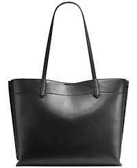 Donna Karan New York Bridgehampton Leather Turnlock Triple Compartment Tote