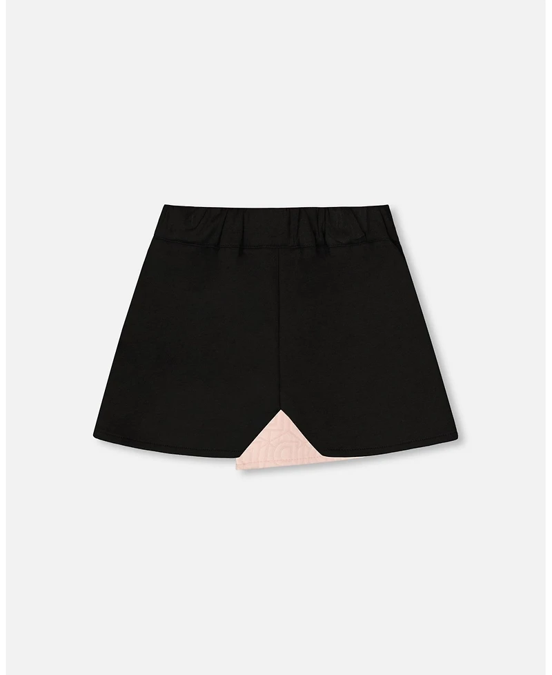 Deux par Toddler Girls Skort With Contrast Front Light Pink - Toddler|Child