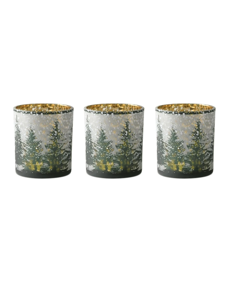 Votive Holder Set of 3 – Elegant and Versatile Holders for Ambient Candlelight