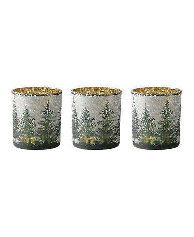 Votive Holder Set of 3 – Elegant and Versatile Holders for Ambient Candlelight
