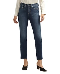 Silver Jeans Co. Women's Isbister High Rise Straight Leg