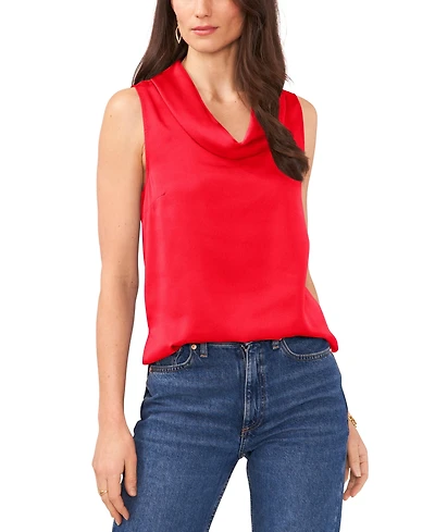 Vince Camuto Women's Sleeveless Cowl Neck Top