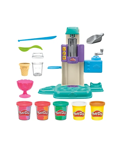 Play-Doh Rainbow Swirl Ice Cream Playset
