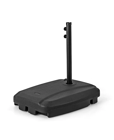 Givimo Fillable Universal Offset Umbrella Base with Cross Base and Wheels
