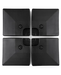 Givimo 4-Piece 20L Cantilever Offset Patio Umbrella Base