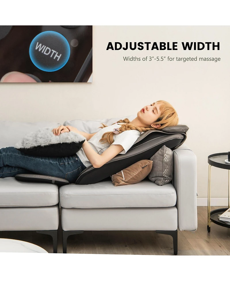 Vebreda Massage Chair Pad with Heat and Vibration