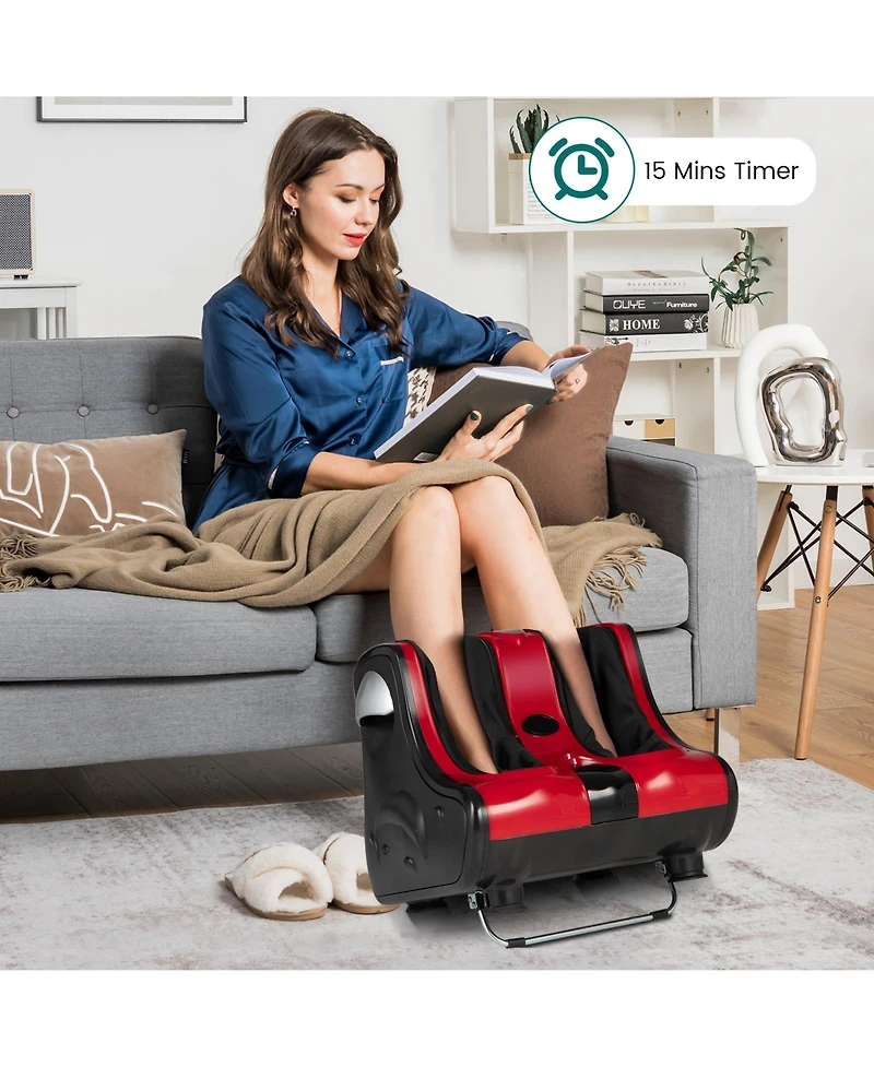 Skonyon Shiatsu Kneading Rolling Vibration Heating Foot Massager
