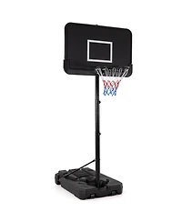 Givimo 6.5-10 Ft Adjustable Portable Basketball Hoop with 44 Inch Shatterproof Backboard & Fillable Base