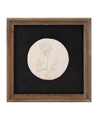 Slickblue Floral Frame (Set of 2) 12"Sq Wood/Mdf