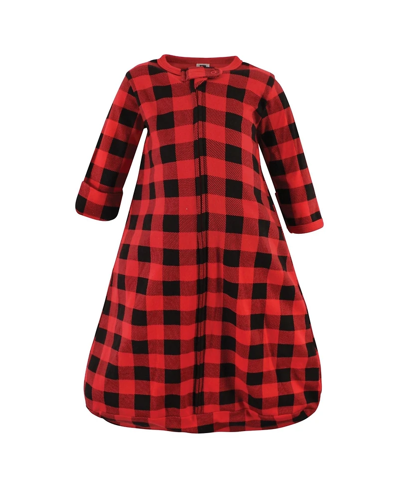 Hudson Baby Boys Unisex Cotton Full-Body Slumber Sack with Long Sleeves