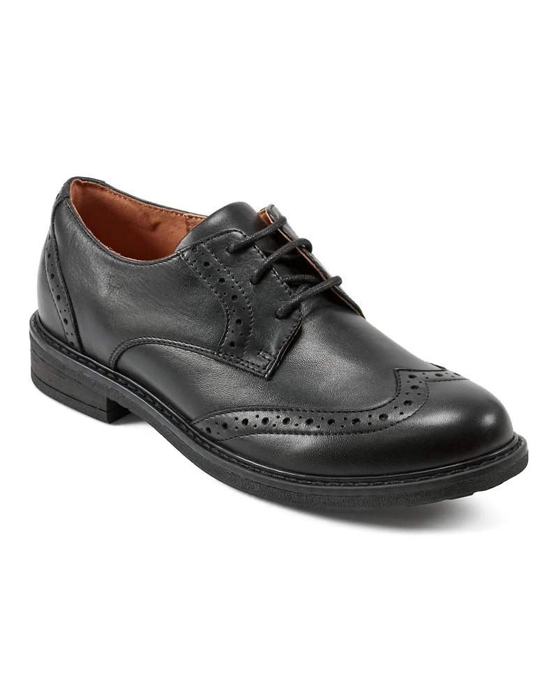 Easy Spirit Women's Jonah eFlex Lace-Up Wingtip Oxfords