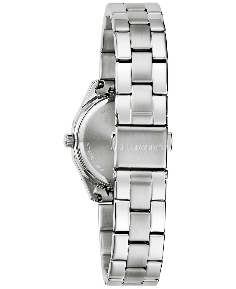 Caravelle Women's Stainless Steel Bracelet Watch 28mm