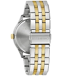 Caravelle Men's Two-Tone Stainless Steel Bracelet Watch 41mm