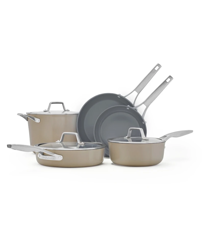 Calphalon Premier Ceramic Nonstick 8-Piece Cookware Set