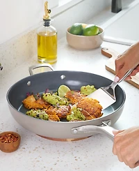 Calphalon Premier Ceramic Nonstick 12" Frying Pan with Lid