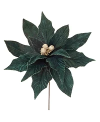 Slickblue Set of 2 Poinsettia Stems – Perfect for Holiday Floral Arrangements and Decor