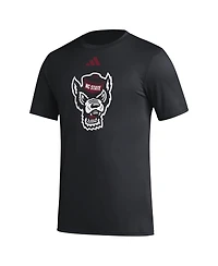 Adidas Men's Nc State Wolfpack Primary Locker Logo Pre-Game Aeroready T-Shirt