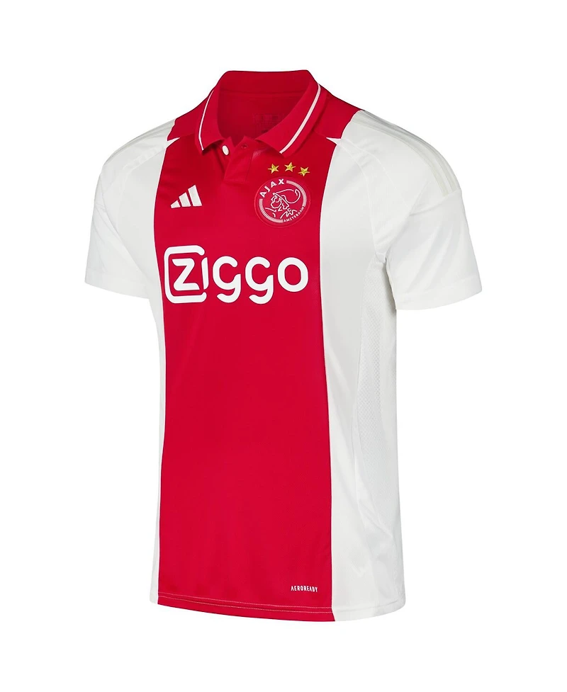 Adidas Men's White Ajax 2024/25 Home Replica Jersey
