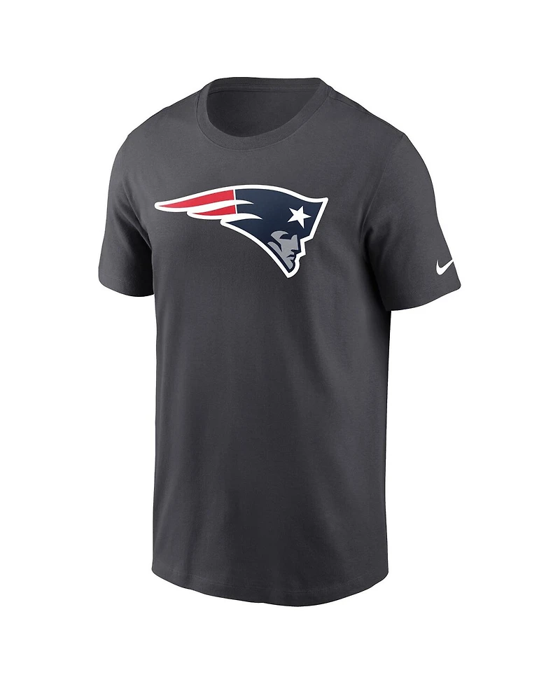 Nike Men's Anthracite New England Patriots Logo Essential T-Shirt