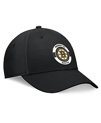 Fanatics Men's Black Boston Bruins Authentic Pro Training Camp Flex Hat