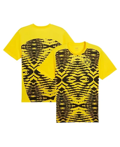 Puma Men's Yellow Ac Milan 2024/25 Pre-Match Jersey