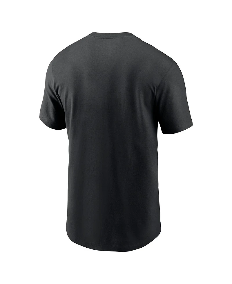 Jordan Men's Black Oklahoma Sooners Primetime Evergreen Logo T-Shirt