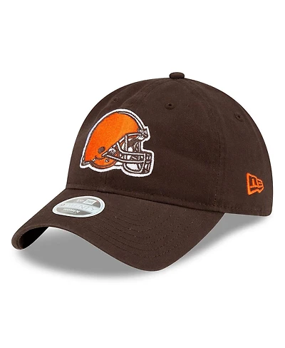 New Era Women's Brown Cleveland Browns Core Classic 9TWENTY Adjustable Hat