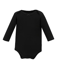 Hudson Baby Girls Thermal Long Sleeve Bodysuits