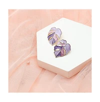 Sohi Women's Leaf Stud Earrings