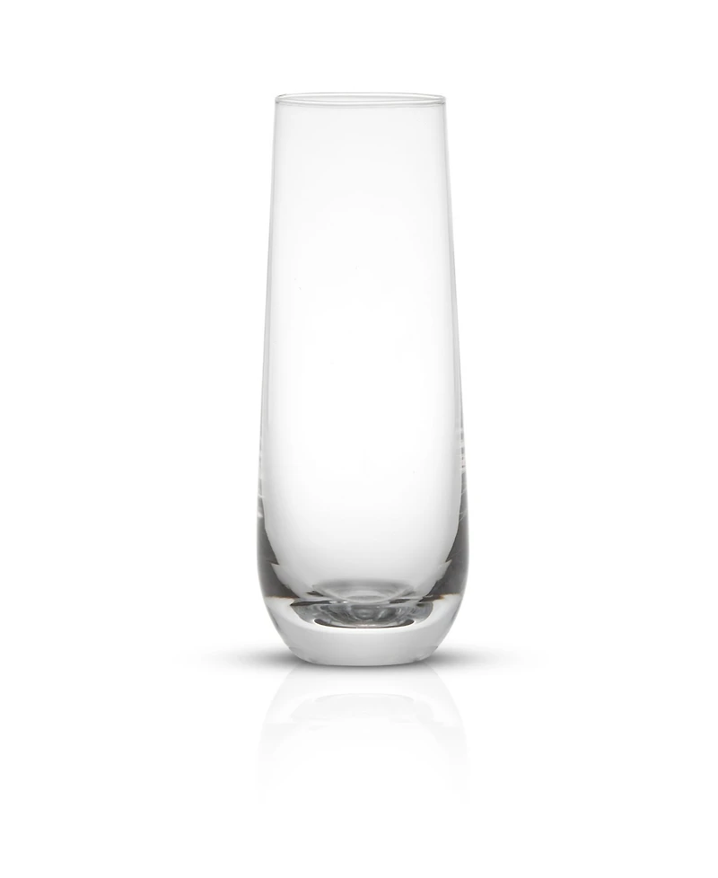 JoyJolt Milo Champagne Glasses, Set of 8