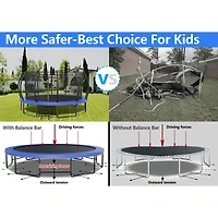 Streamdale 15FT Big Trampoline