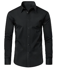 Blue Ice Men's Long Sleeve Classic Dress Shirt
