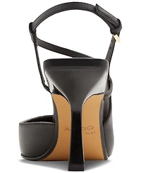 Aldo Women's Brunette Strappy Pointed-Toe Dress Heels