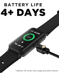 iTouch Active 4 Unisex Silicone Strap Fitness Tracker 42.7mm