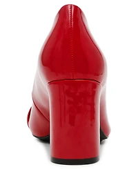 Anne Klein Women's Bentley Buckle Block Heel Pumps