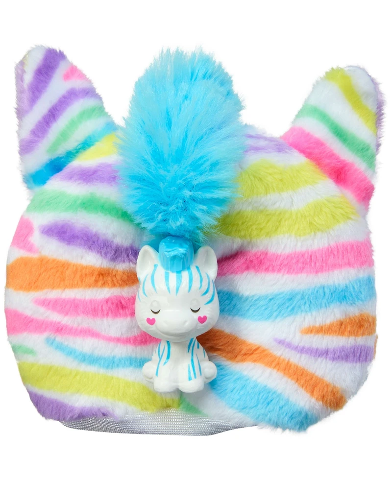 Barbie Cutie Reveal Zebra Doll Accessories, Color Dream Series with 10 Surprises