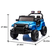 Streamdale 12V Kids Electric Ride-On Car w/ Remote, Music, Suspension, Headlights