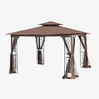 Streamdale 10x10 Outdoor Gazebo Canopy with Mosquito Net