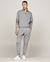 Tommy Hilfiger Men's Essential Intechno Knit Regular-Fit 1/4-Zip Sweatshirt