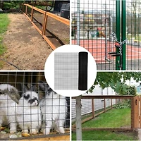 Streamdale Black Vinyl Poultry Netting, 48" x 50' (1/2" Mesh)