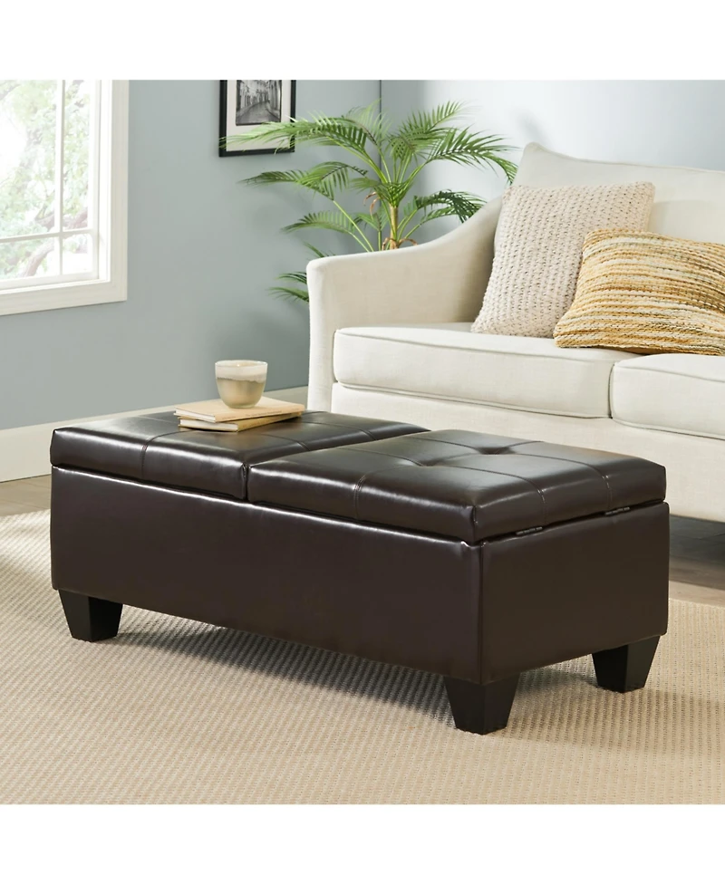 Streamdale Furniture Cozy Comfort and Practical Storage 2-in-1 Storage Ottoman