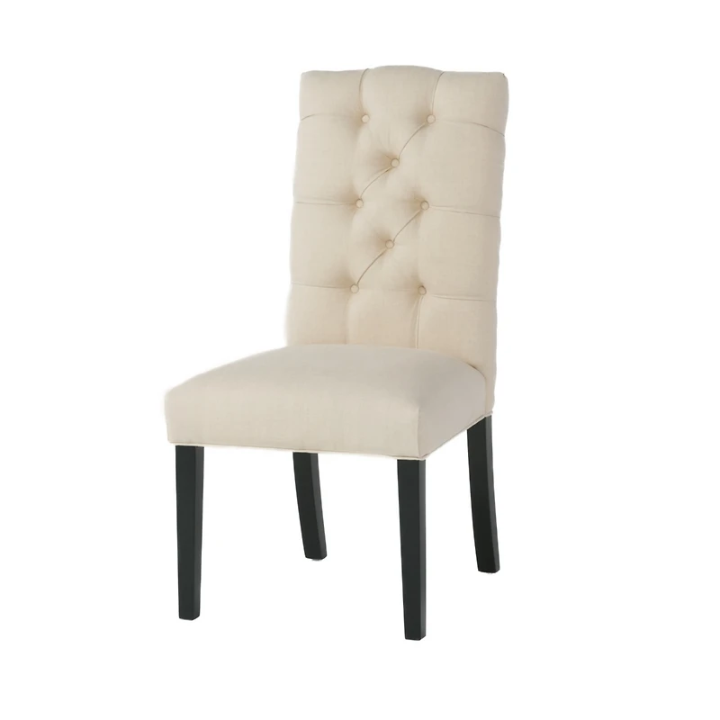 Classic Tufted Parsons Dining Chair Set of 2 with Modern Style