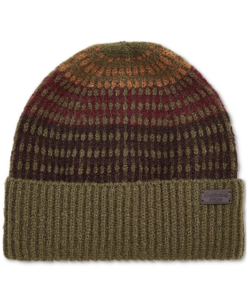 Barbour Men's Branton 2-Pc. Stripe Beanie & Scarf Set