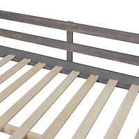 Streamdale U-Shape Loft Bed with Drawers and Shelves