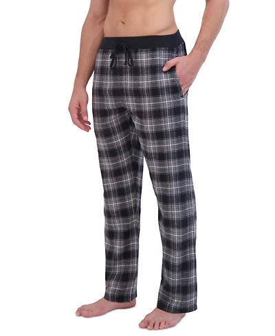 Hanes Men's Ultra Soft Plaid Flannel Pajama Pants