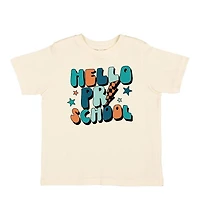 Sweet Wink Little and Big Boys Hello Preschool Short Sleeve T-Shirt